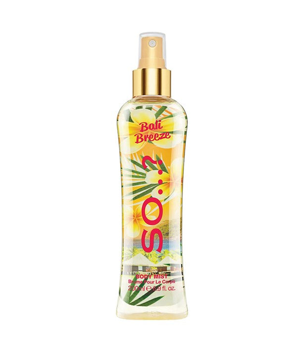 SO BALI BREEZE BODY MIST 200 ml Body Spray Asetena Pa 