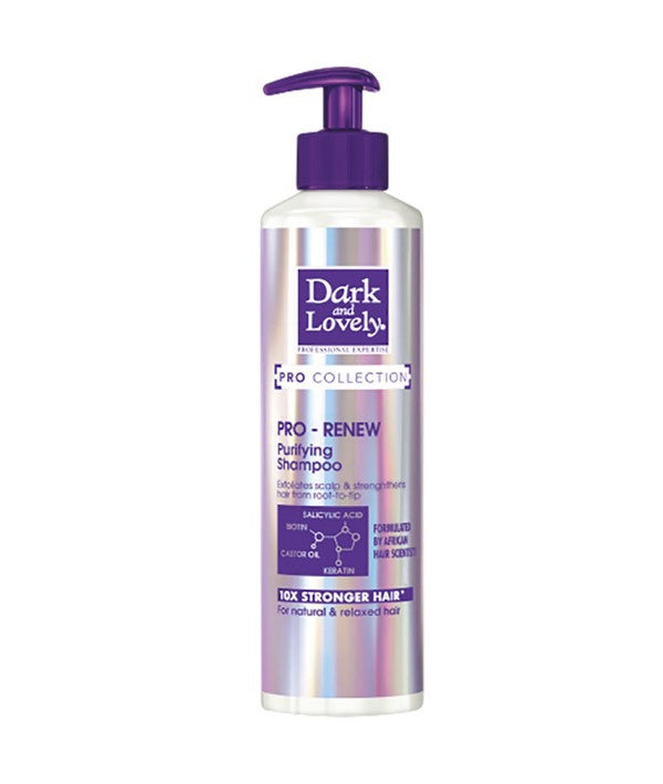 DARK AND LOVELY PRO COLLECTION PRO RENEW PURIFYING SHAMPOO 400 ml Shampoo Asetena Pa 