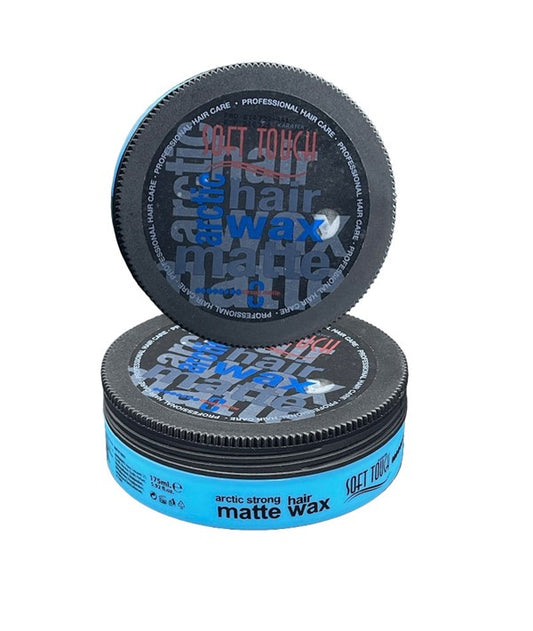SOFT TOUCH ARCTIC STRONG MATTE 8 HAIR WAX 175 ml Hair Styling Asetena Pa 