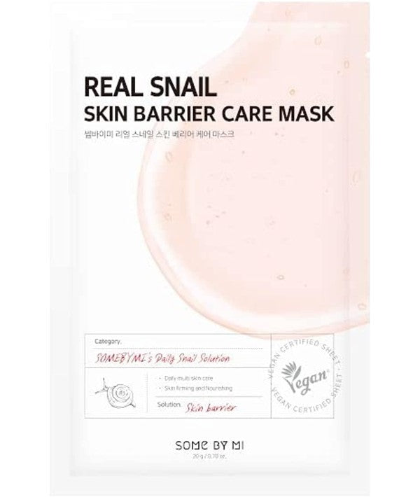 REAL SNAIL SKIN BARRIER CARE MASK 20 g Korean Skincare Asetena Pa 