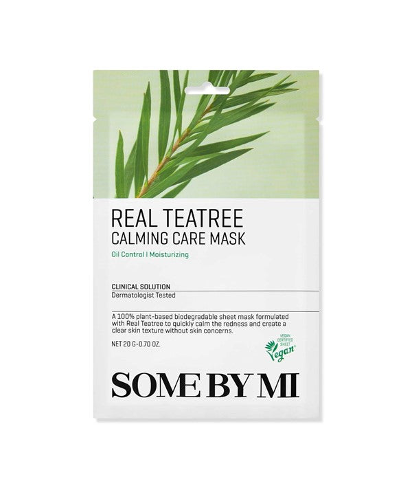 REAL TEA TREE CALMING CARE MASK 20 g Korean Skincare Asetena Pa 