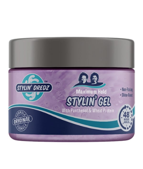 STYLIN DREDZ MAXIMUM HOLD STYLIN GEL 250ml Hair Styling Asetena Pa 