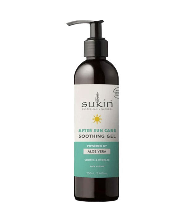SUKIN SOOTHE AND HYDRATE AFTER SUN CARE SOOTHING GEL 250ml Skin Moisturizing Asetena Pa 