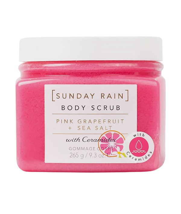 PINK GRAPEFRUIT AND SEA SALT BODY SCRUB 265 g Skin Wash Asetena Pa 