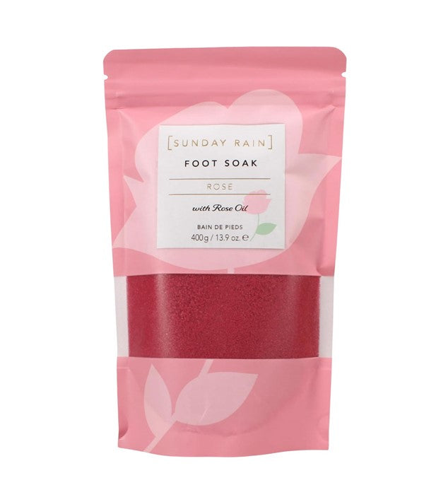 ROSE FOOT SOAK 400 g Pedicure and Manicure Asetena Pa 