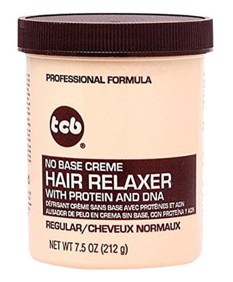 TCB NO BASE CREME HAIR RELAXER REGULAR 425 g Color Regular Relaxer n Texturizer Asetena Pa 