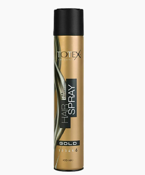 TOTEX GOLD 6 PROFESSIONAL HAIR SPRAY 400 ml Sprays, Serums and Oils Asetena Pa 