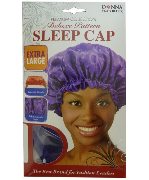 TITAN PREMIUM COLLECTION DELUXE PATTERN SLEEP CAP 22272 BLOCK  Color Assorted Durags and Caps Asetena Pa 