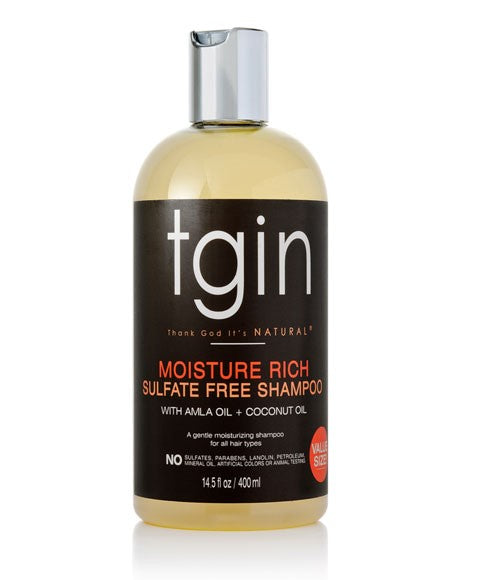 TGIN MOISTURE RICH SULFATE FREE SHAMPOO 400 ml Shampoo Asetena Pa 