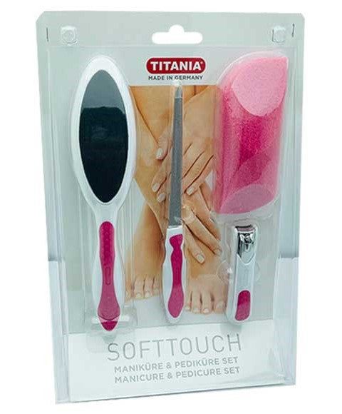 SOFTTOUCH MANICURE AND PEDICURE SET  Color Assorted Pedicure and Manicure Asetena Pa 