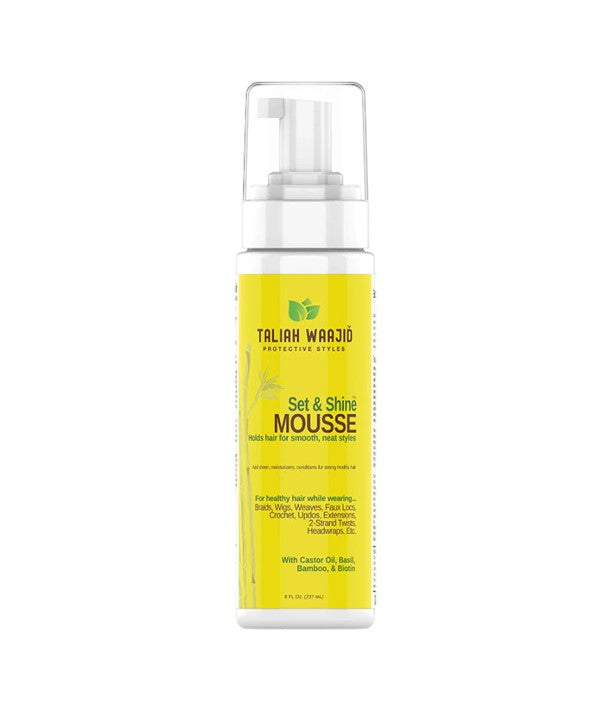 PROTECTIVE STYLES SET AND SHINE MOUSSE 237 ml Hair Styling Asetena Pa 