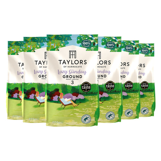 Taylors Lazy Sunday Ground Coffee  6x227g