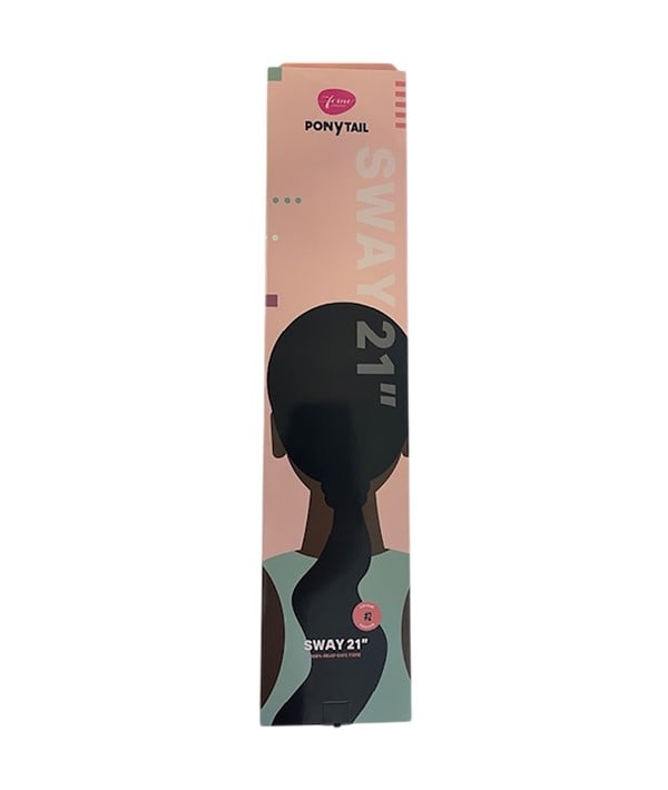 THE FEME COLLECTION SYN PONYTAIL SWAY 21 Color 4 PonyTail Asetena Pa 