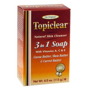 TOPICLEAR 3 IN 1 SOAP 125 g Body Care Asetena Pa 