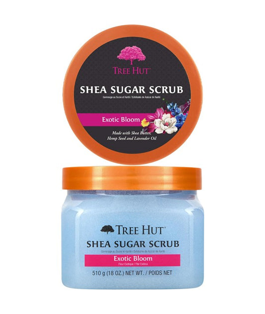 EXOTIC BLOOM SHEA SUGAR SCRUB 510 g Skin Wash Asetena Pa 