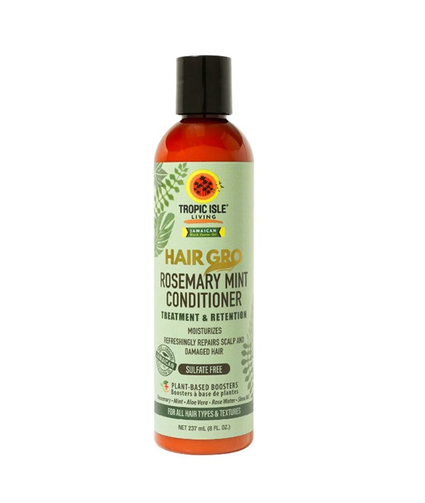 TROPIC ISLE LIVING HAIR GRO ROSEMARY MINT CONDITIONER 237 ml Conditioner Asetena Pa 