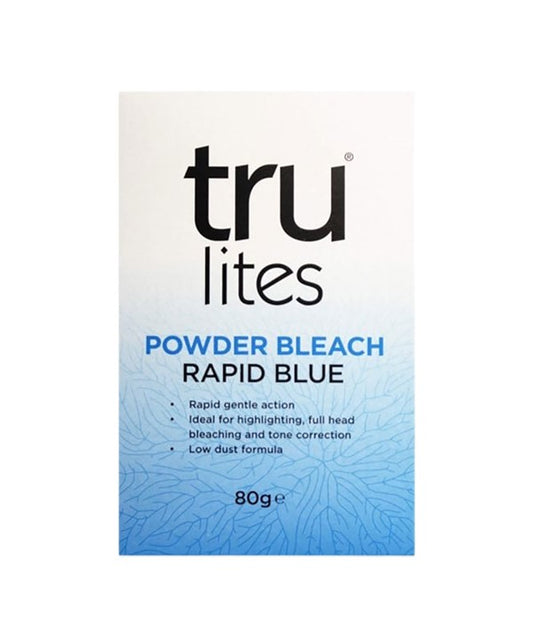 TRULITES RAPID BLUE POWDER BLEACH 80 g Hair Color Asetena Pa 
