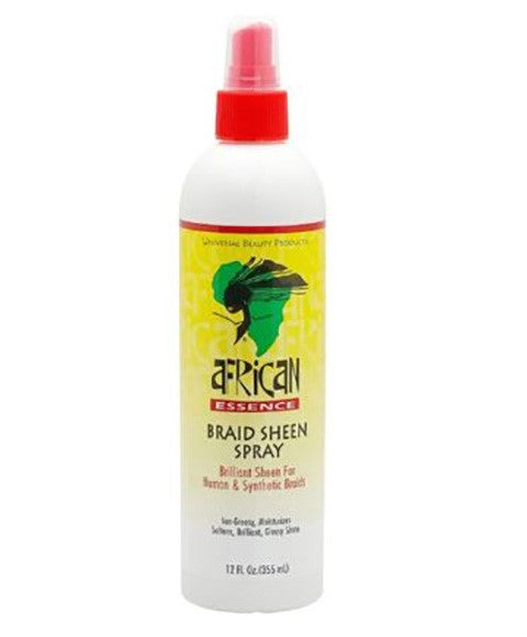 AFRICAN ESSENCE BRAID SHEEN SPRAY 355 ml Sprays, Serums and Oils Asetena Pa 