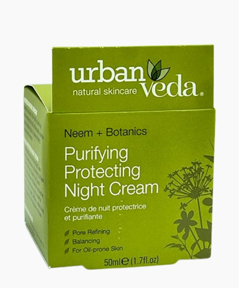 URBAN VEDA NEEM BOTANICS PURIFYING PROTECTING NIGHT CREAM 50 ml Skin Treatments Asetena Pa 