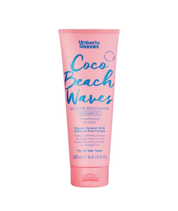 COCO BEACH WAVES MOISTURE REPLENISHING SHAMPOO 250 ml Shampoo Asetena Pa 
