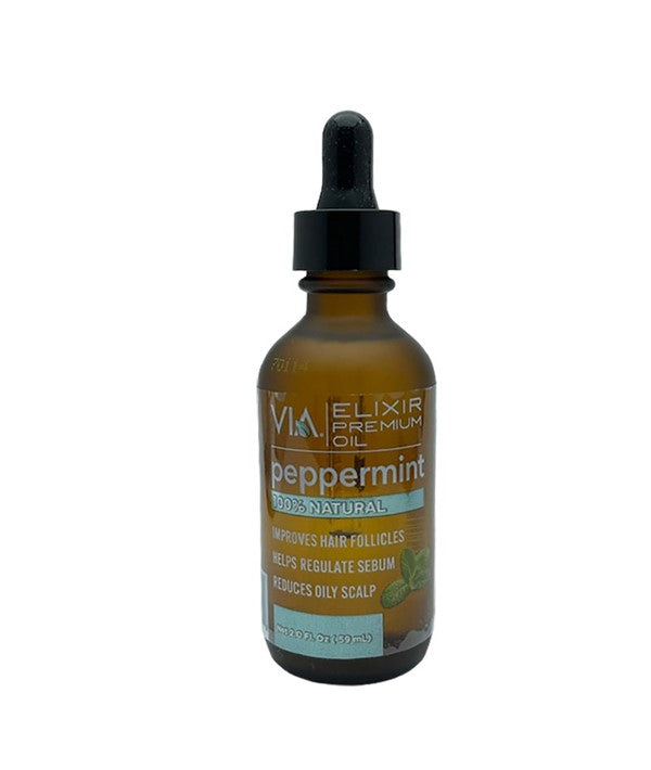 VIA NATURAL ELIXIR PREMIUM PEPPERMINT OIL 59 ml Sprays, Serums and Oils Asetena Pa 
