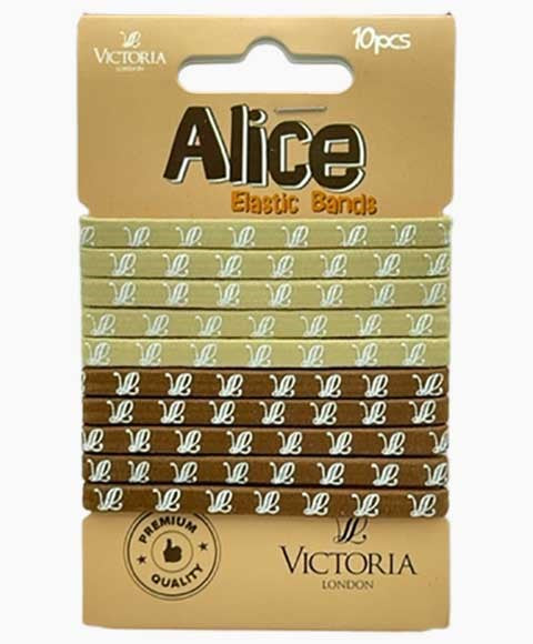ALICE ELASTIC BANDS 14A2 10 x 12 Pcs Color Assorted Kids Hair Accessories Asetena Pa 