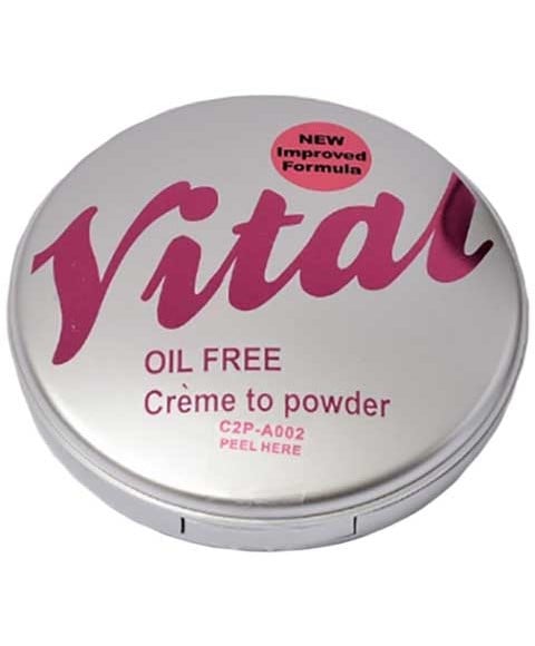 OIL FREE CREME TO POWDER 14 g Color C2P 07 Face Powder Asetena Pa 