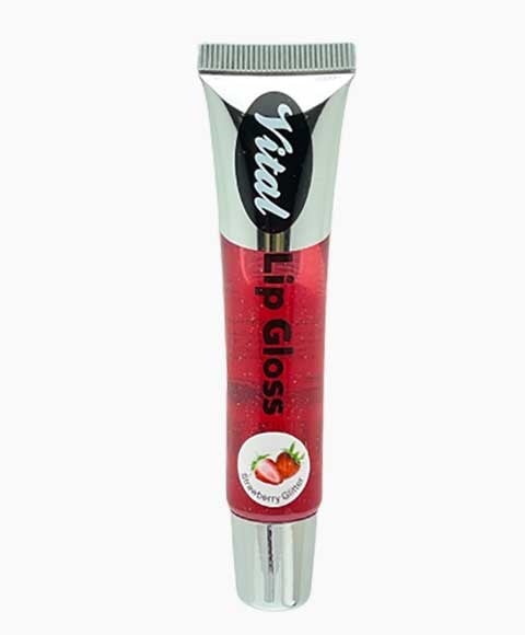 LIP GLOSS 02 STRAWBERRY WITH GLITTER Lips Asetena Pa 