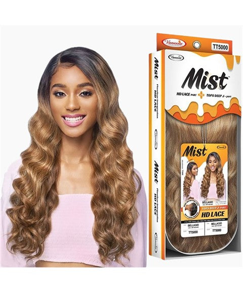 MIST SYNTHETIC BELLAGIO TOP DEEP J PART HD LACE WIG  Color 1 Synthetic Hair Wigs Asetena Pa 