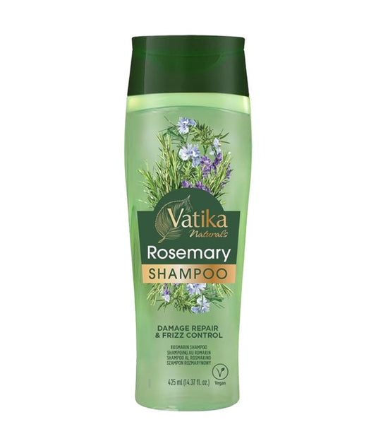 VATIKA NATURALS DAMAGE REPAIR AND FRIZZ CONTROL ROSEMARY SHAMPOO 425ml Shampoo Asetena Pa 