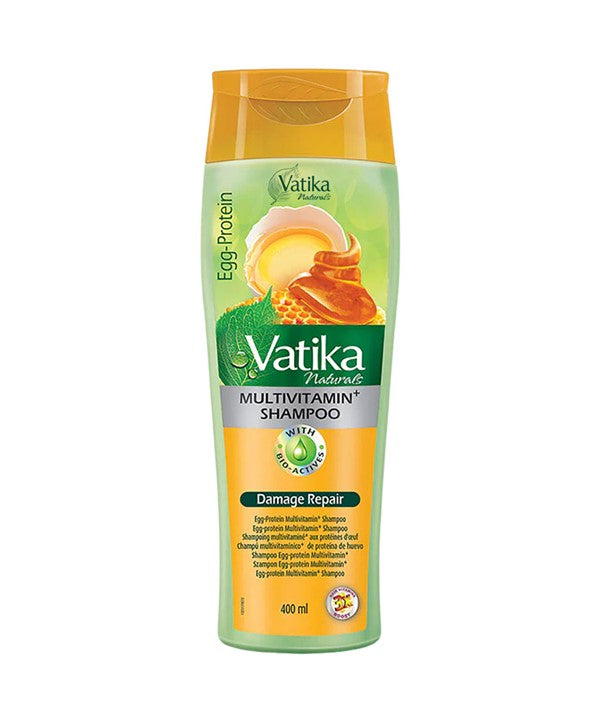 VATIKA NATURALS EGG PROTEIN REJUVENATING SHAMPOO 400ml Shampoo Asetena Pa 
