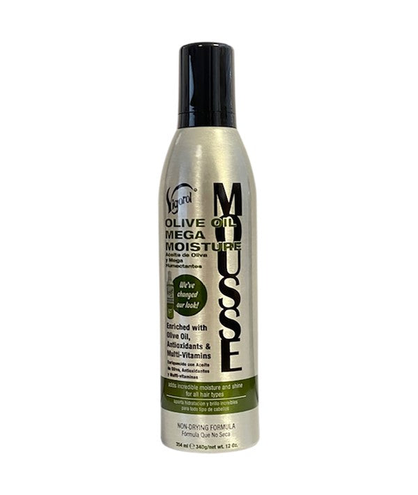 OLIVE OIL MEGA MOISTURE MOUSSE 340 g Sprays, Serums and Oils Asetena Pa 