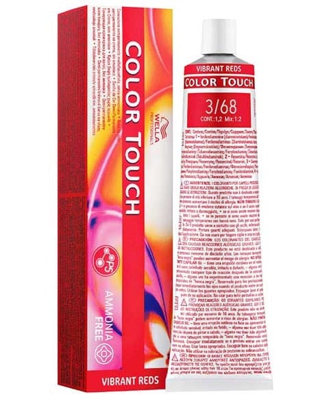 COLOR TOUCH VIBRANT REDS 60 ml Color 5/5 Hair Color Asetena Pa 