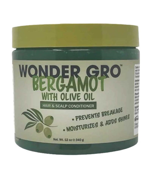 BERGAMOT WITH OLIVE OIL HAIR AND SCALP CONDITIONER 340 g Conditioner Asetena Pa 