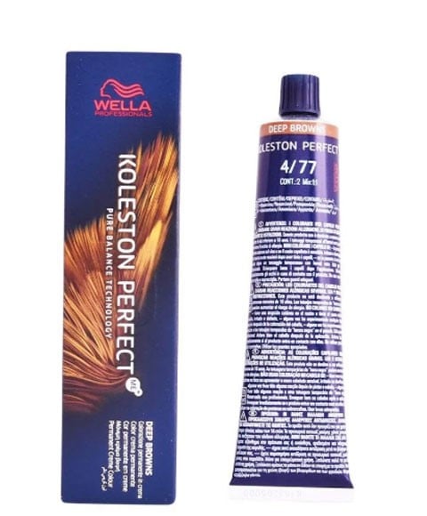 KOLESTON PERFECT ME PLUS DEEP BROWNS 60 ml Color 8/73 Light Blonde Brown Gold Hair Color Asetena Pa 