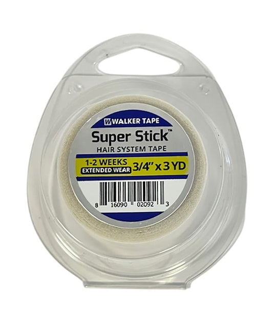 WALKER TAPE SUPER STICK HAIR SYSTEM TAPE 3/4 x 3 YD Kids Hair Accessories Asetena Pa 
