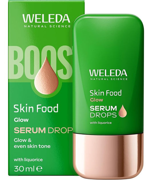 BOOST SKIN FOOD GLOW SERUM DROPS 30 ML Skin Moisturizing Asetena Pa 
