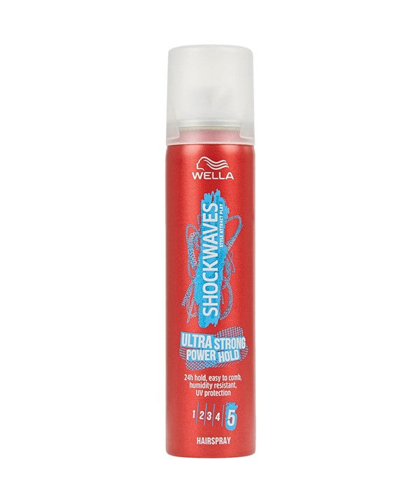 SHOCK WAVES ULTRA STRONG POWER 5 HOLD HAIRSPRAY 250 ml Sprays, Serums and Oils Asetena Pa 
