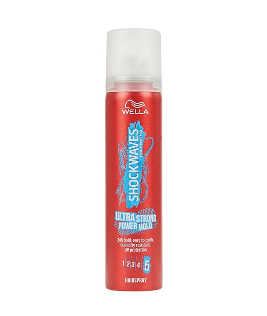 SHOCK WAVES ULTRA STRONG POWER 5 HOLD HAIRSPRAY 250 ml Sprays, Serums and Oils Asetena Pa 