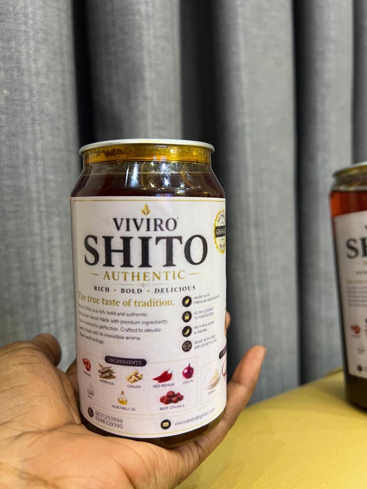 Viviro Authentic Ghanaian Shito (Homemade Hot Pepper Sauce) – Rich, Bold & Delicious Traditional Ghanaian Chilli Relish – 500g / 400g / 30 Sachets