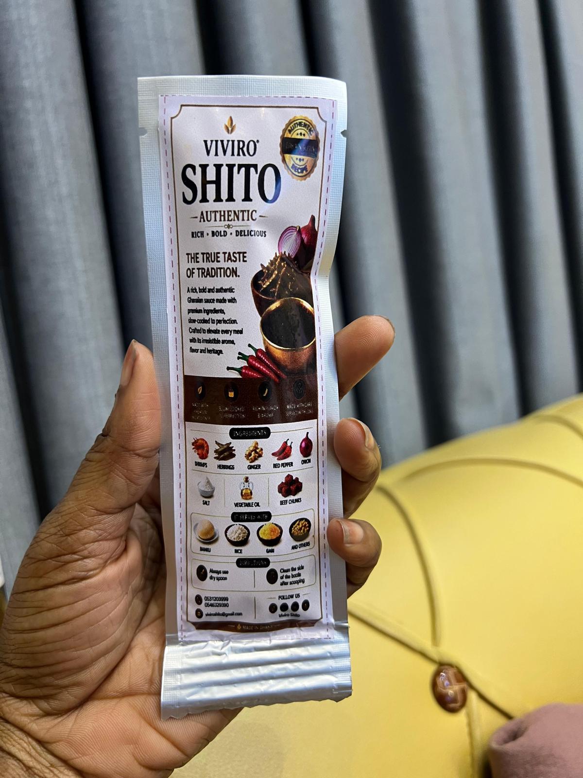 Viviro Authentic Ghanaian Shito (Homemade Hot Pepper Sauce) – Rich, Bold & Delicious Traditional Ghanaian Chilli Relish – 500g / 400g / 30 Sachets