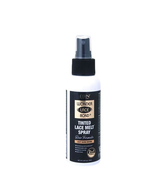 WONDER LACE BOND TINTED LACE MELT SPRAY 100 ml Color Medium Dark Brown Extensions Accessories Asetena Pa 