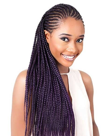 X PRESSION SYN ULTRA BRAID One Pack Color Periwinkle Hair for Braid Extensions Asetena Pa 