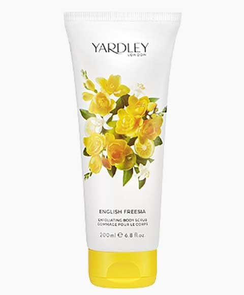YARDLEY ENGLISH FREESIA EXFOLIATING BODY SCRUB 200 ml Body Care Asetena Pa 
