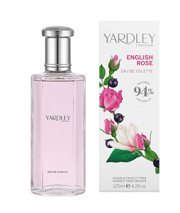 YARDLEY ENGLISH ROSE EAU DE TOILETTE 125 ml Perfumes for Her Asetena Pa 