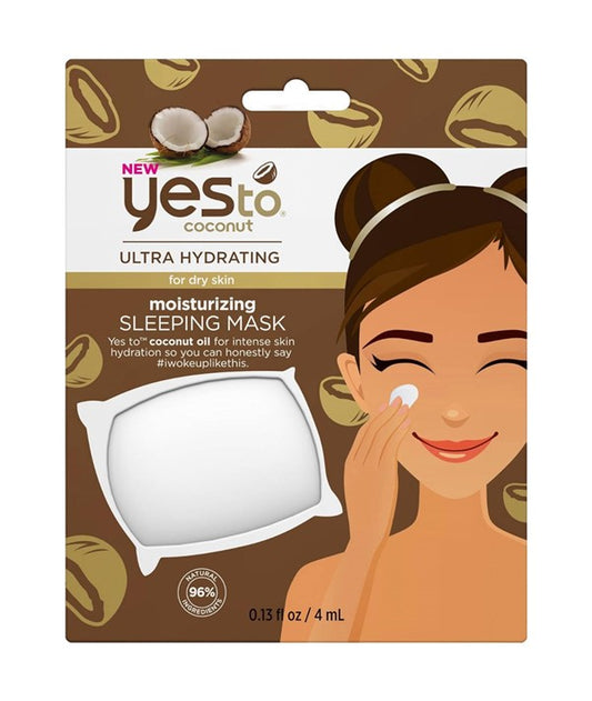 COCONUT ULTRA HYDRATING MOISTURIZING SLEEPING MASK 4 ml Skin Wash Asetena Pa 