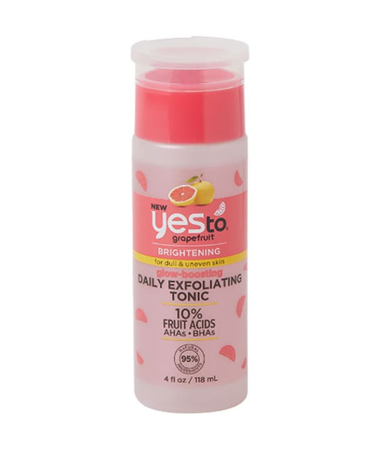 GRAPEFRUIT GLOW BOOSTING DAILY EXFOLIATING TONIC 118 ml Skin Wash Asetena Pa 