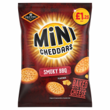 Jacobs Mini Cheddars Barbecue   15x90g