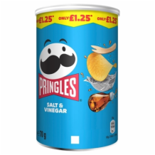 Pringles Salt & Vinegar   12x70g