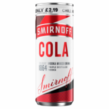 Smirnoff & Cola   12x250ml
